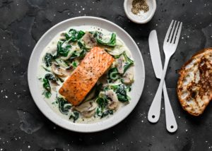 Fragrant Coconut Cream Trout Delight