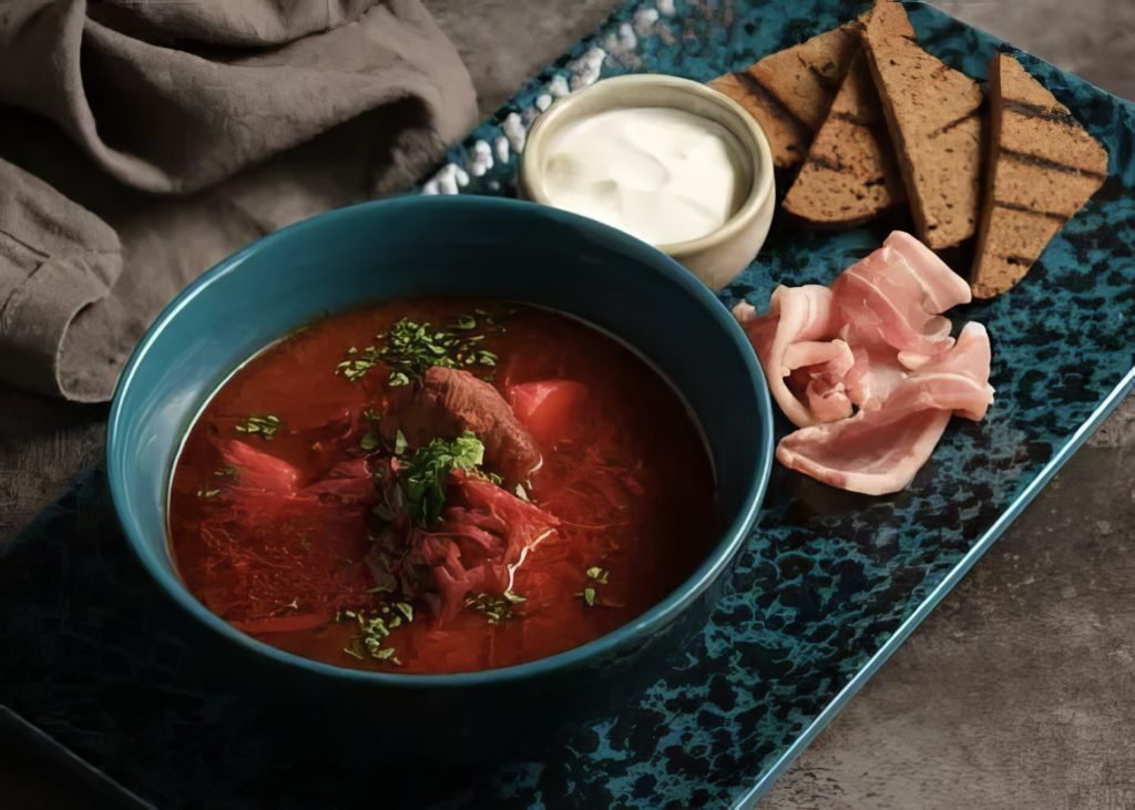 Borscht is the amazing soup